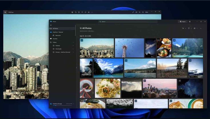 Fotos en Windows 11. 